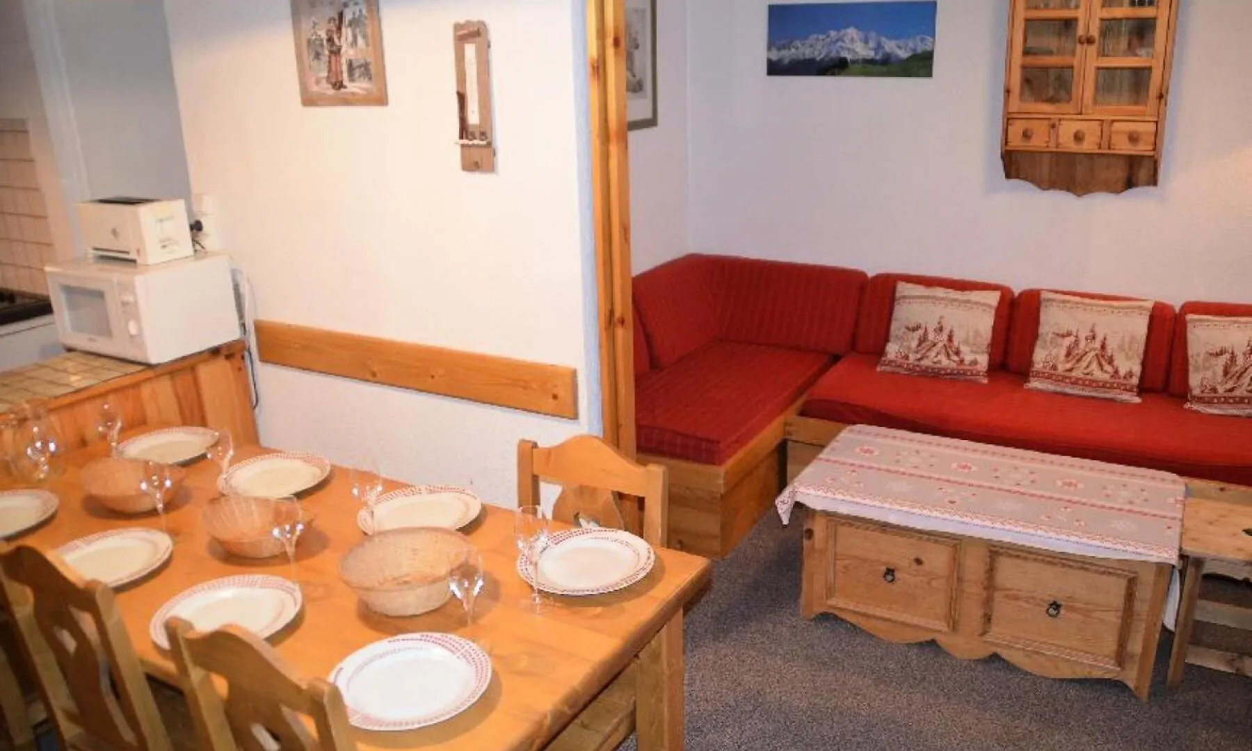 Residence Jetay - Appartement Avec Mezzanine Pour 7 Personnes Aux Menuires Mae-4454 サン・マルタン・ド・ベルヴィル フランス