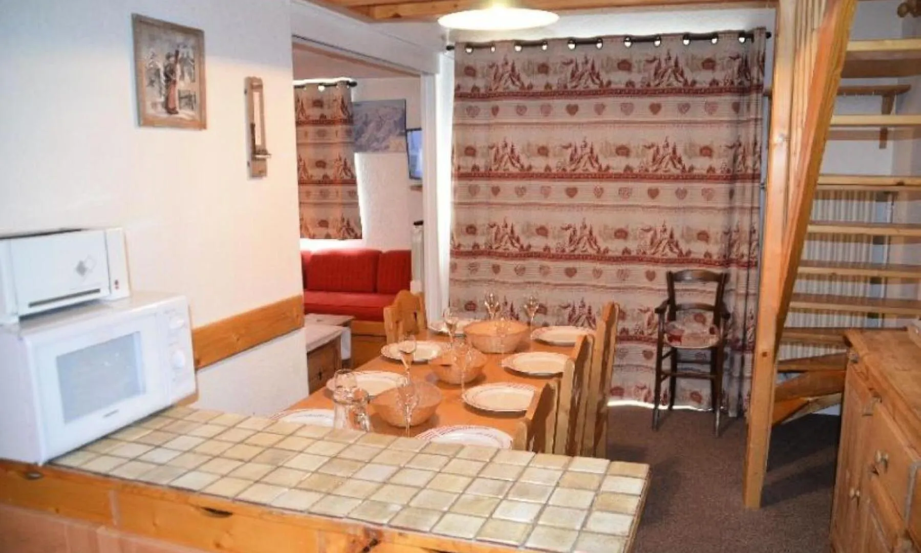 Residence Jetay - Appartement Avec Mezzanine Pour 7 Personnes Aux Menuires Mae-4454 サン・マルタン・ド・ベルヴィル アパート